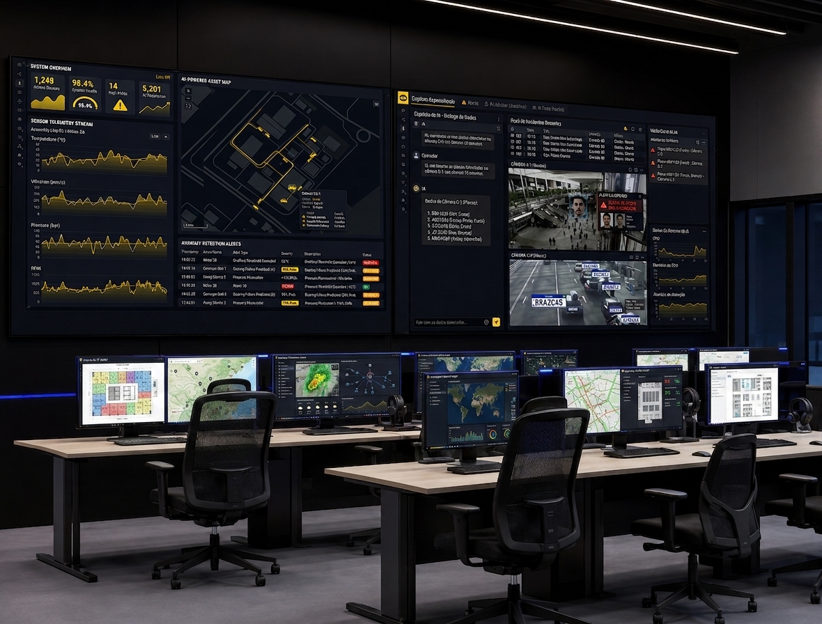 Visona.Tech: Infraestrutura & centro de operações